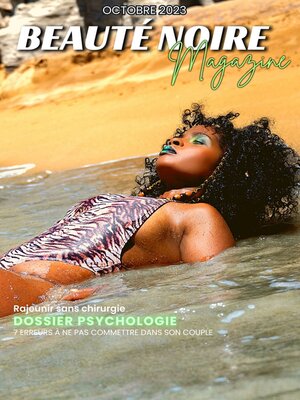 cover image of Beauté Noire Magazine--Octobre 2023